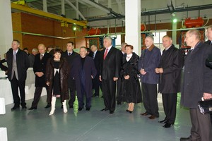 Торжественный  пуск завода по производству несъёмной опалубки