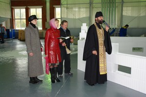 Торжественный  пуск завода по производству несъёмной опалубки